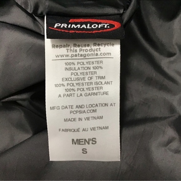 Patagonia Nano Puff Vest in Grey Size Small. - Picture 8 of 9
